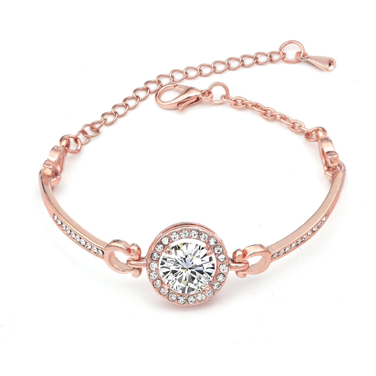 Luxury Round Watch Design Bracelet, Non-Fading Women Chain Bracelet Wedding Jewelry Non-Irritation Jewelry Bracelet Luxury Round Watch Design Bracelet, Non-Fading Women Chain Bracelet Wedding Jewelry Non-Irritation Jewelry Bracelet